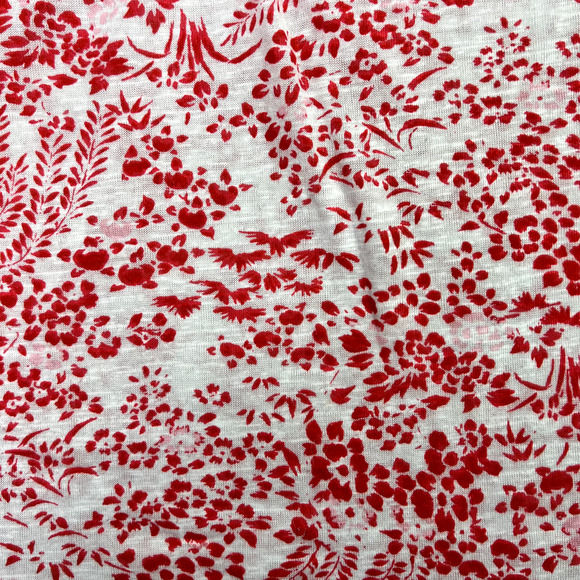 Suzanne Betro Weekend Floral Top Women's Size Plus 2X V Neck - Picture 4 of 8